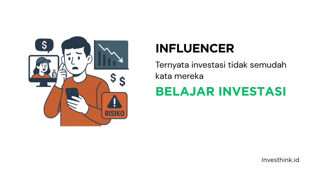 Ternyata Investasi Saham Tidak Semudah Ucapan Influencer
